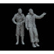 White Stork Miniatures F72156 1/72 German Tank Crew Tiger I Ww2 Resin Unassembled Unpainted