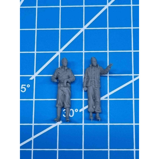 White Stork Miniatures F72156 1/72 German Tank Crew Tiger I Ww2 Resin Unassembled Unpainted