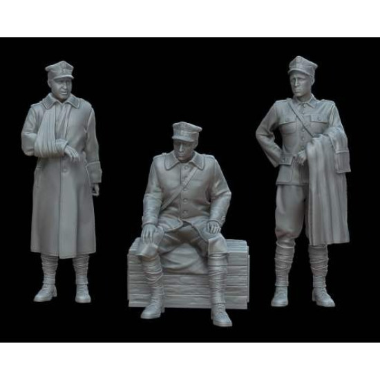 White Stork Miniatures F72161 1/72 Polish Prisoners September 1939 Resin Unassembled Unpainted