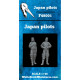 White Stork Miniatures F48001 1/48 Japan Pilots Resin Unassembled Unpainted