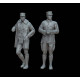White Stork Miniatures F72163 1/72 Wwi French Pilots Resin Unassembled Unpainted