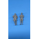 White Stork Miniatures F72163 1/72 Wwi French Pilots Resin Unassembled Unpainted