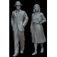 White Stork Miniatures F48003 1/48 Couple On A Walk Resin Unassembled Unpainted