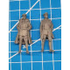 White Stork Miniatures F48005 1/48 Wwi German Pilots Resin Unassembled Unpainted