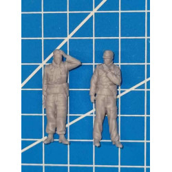 White Stork Miniatures F48007 1/48 Ww2 German Tankers 1944/45 Resin Unpainted