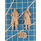 White Stork Miniatures F48010 1/48 Wwi British Pilots Resin Unpainted Kit