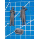 White Stork Miniatures F48011 1/48 German Luftwaffe Ground Personnel Resin Unpainted Kit