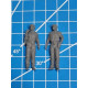 White Stork Miniatures F48018 1/48 Us Navy Pilots Resin Unpainted Kit