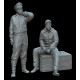 White Stork Miniatures F48019 1/48 Us Air Force Pilots Resin Unpainted Kit