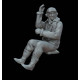 White Stork Miniatures F48021 1/48 Raf Hurricane Pilot Dedicated For Arma Hobby Resin Unpainted Kit