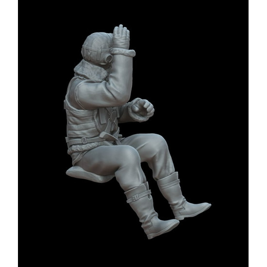 White Stork Miniatures F48021 1/48 Raf Hurricane Pilot Dedicated For Arma Hobby Resin Unpainted Kit