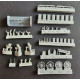 White Stork Miniatures M72001 1/72 Japanese Type 92 Light Howitzer With Crew Resin Unassembled Upainted Kit