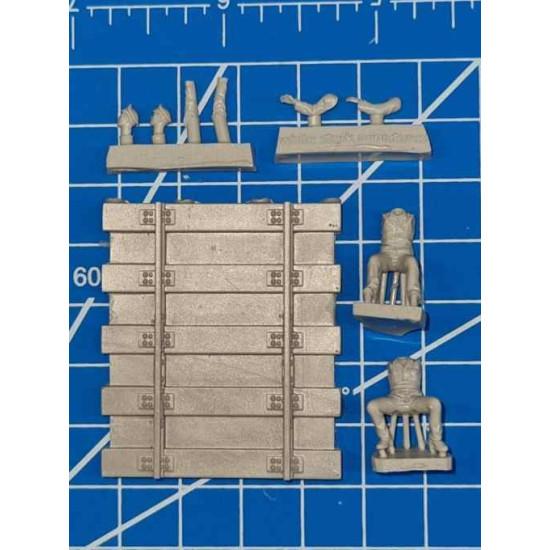 White Stork Miniatures M72003 1/72 Railway Handcar And German Soldiers Resin Unassembled Upainted Kit