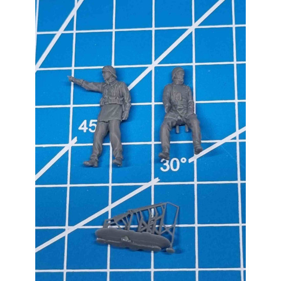 White Stork Miniatures M72007 1/72 Gnome-rhone Ax2 With French Crew Resin Kit