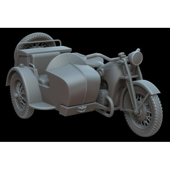 White Stork Miniatures M72008 1/72 French Motorcycle Gnome-rhone Ax2 Resin Kit