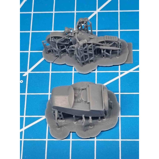 White Stork Miniatures M72009 1/72 Gnome-rhone Ax2 With French Crew Resin Kit