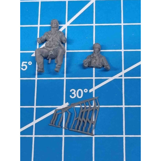 White Stork Miniatures M72009 1/72 Gnome-rhone Ax2 With French Crew Resin Kit