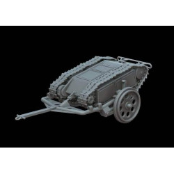 White Stork Miniatures M72014 1/72 Goliath Demolition Vehicle And Cart Resin Kit