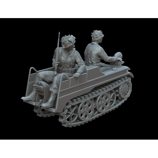 White Stork Miniatures M72018 1/72 Kettenkraftrad In Service With The Us Army Resin Kit