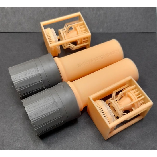 Kopecky Scale Models 32034 1/32 F-4 E/E/G/J/S Phantom Ii Exhaust Nozzles For Tamiya