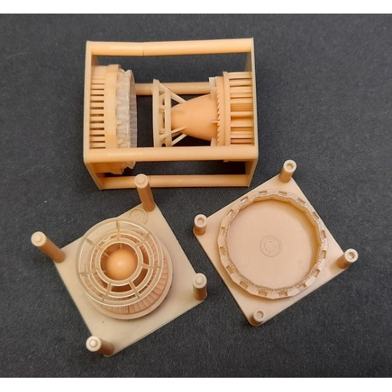 Kopecky Scale Models 32034 1/32 F-4 E/E/G/J/S Phantom Ii Exhaust Nozzles For Tamiya