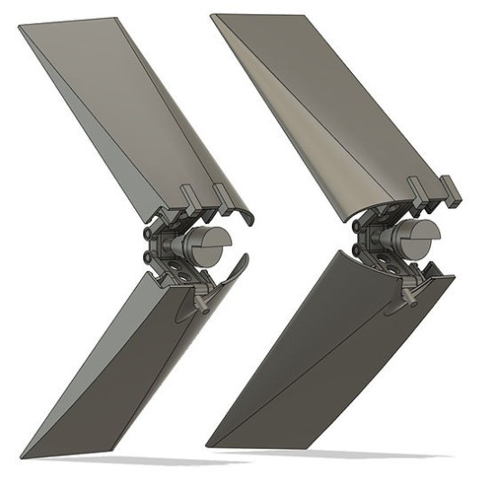 Kopecky Scale Models 32054 1/32 F-16 Airbrakes For Tamiya Kit