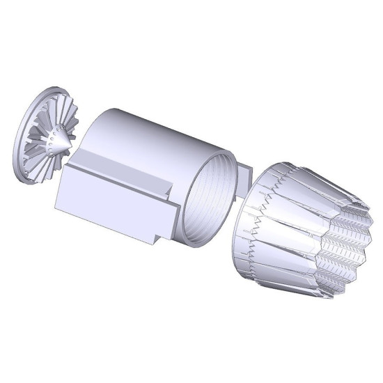 Kopecky Scale Models 48001 1/48 F-35a Exhaust Nozzle For Meng Kit