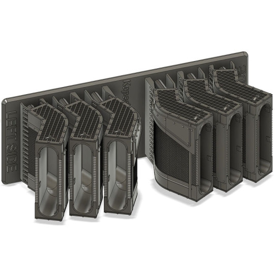 Kopecky Scale Models 35001 1/35 Ah-64 A/D Exhaust And Fod For Takom Kit