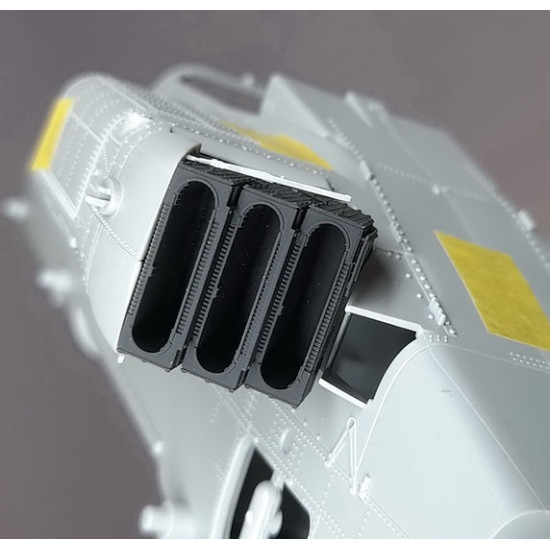 Kopecky Scale Models 35002 1/35 Exhausts Ah-64d Apache For Meng Kit