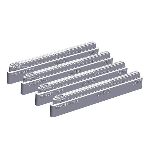 Kopecky Scale Models 48006 1/48 Lau-129 Rails For F-16 4pcs