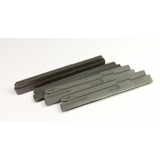 Kopecky Scale Models 48006 1/48 Lau-129 Rails For F-16 4pcs