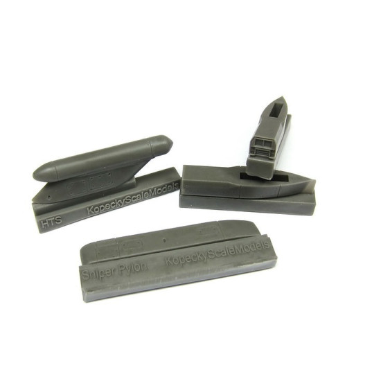 Kopecky Scale Models 48013 1/48 F-16 Wild Weasel Set Hts For Left Side 2x Ale-50 Decoy