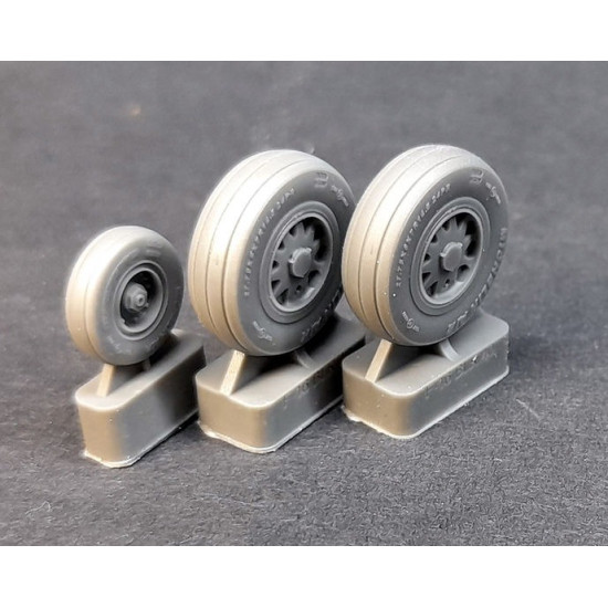 Kopecky Scale Models 48018 1/48 F-16 Block 40 Wheels Resin Kit