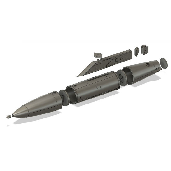 Kopecky Scale Models 48024 1/48 F-16 370 Gallons Fuel Tanks Resin Kit