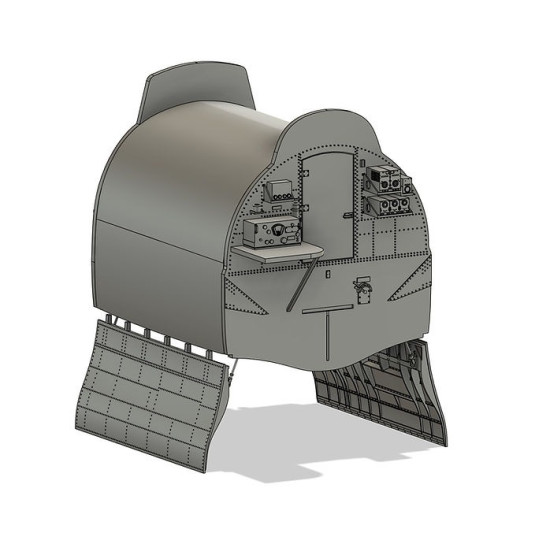 Kopecky Scale Models 48029 1/48 B-17 Bomb Bay For Hk Models Eduard Resin Kit