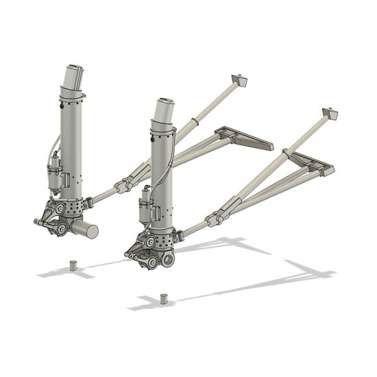 Kopecky Scale Models 48037 1/48 B-17 Landing Gear Loaded For Hk Models