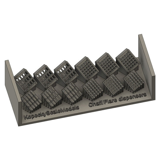 Kopecky Scale Models 48040 1/48 B-17 Chaff/Flare Dispensers F-16 For Tamiya