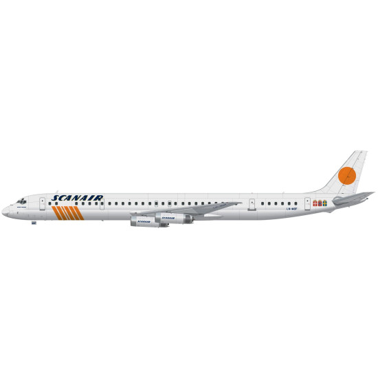 Lima November Decals 144-512 1/144 Scanair Douglas Dc-8-62/63