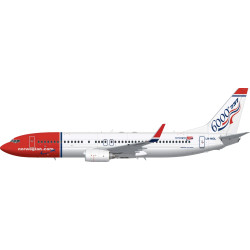 Lima November Decals 144-514 1/144 Norwegian LN-NOL 6000th Boeing 737 tail B737-800