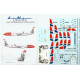 Lima November Decals 144-518 1/144 Norwegian Ln-nog Henrik Ibsen Boeing 737-800