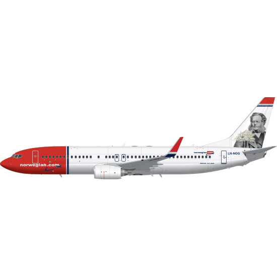 Lima November Decals 144-518 1/144 Norwegian Ln-nog Henrik Ibsen Boeing 737-800