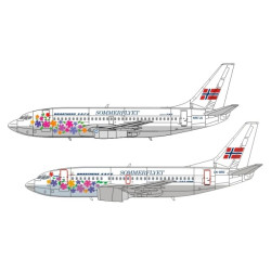 Lima November Decals 144-520 1/144 Braathens Safe Sommerflyet Boeing B737-200/500