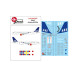 Lima November Decals 144-553 1/144 SAS Airbus A320s