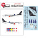 Lima November Decals 144-559 1/144 Sas B737-883 Ln-rrl In Star Alliance Cs
