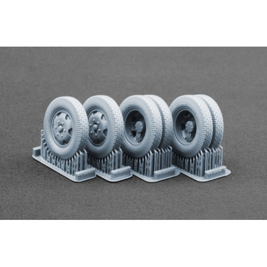 Scalex Ww-35007w 1/35 Blitz Early V2 Ordinary Wheel Set For Italeri Tamiya Miniart Dragon