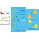 Lima November Decals 144-566 1/144 Nordic-air And Bergen Air Transport/Bat Dc-4