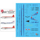 Lima November Decals 144-567 1/144 Bergen Air Transport/Bat And Greenlandair Dc-4