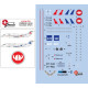 Lima November Decals 144-570 1/144 Cimber Including Flying For Sas Canadair Crj200
