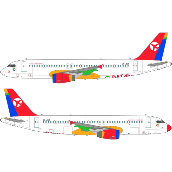 Lima November Decals 144-571 1/144 Dat Airbus A320