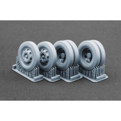 Scalex Ww-35009w 1/35 Blitz Late V2 Weighted Wheel Set For Italeri Tamiya Miniart Dragon